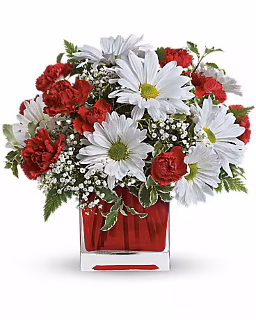 Red And White Delight Bouquet