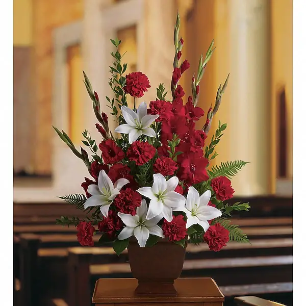 Teleflora's Tender Tribute Flower Arrangement