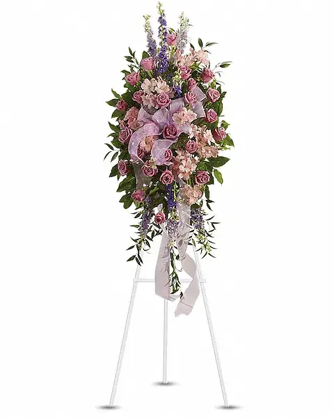 Finest Farewell Spray Sympathy Arrangement